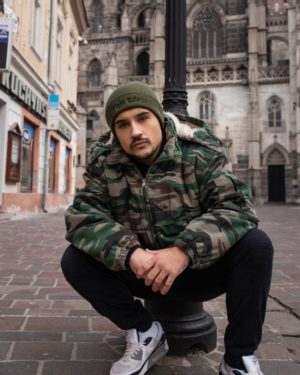 Čiapka Fight Life Army Green